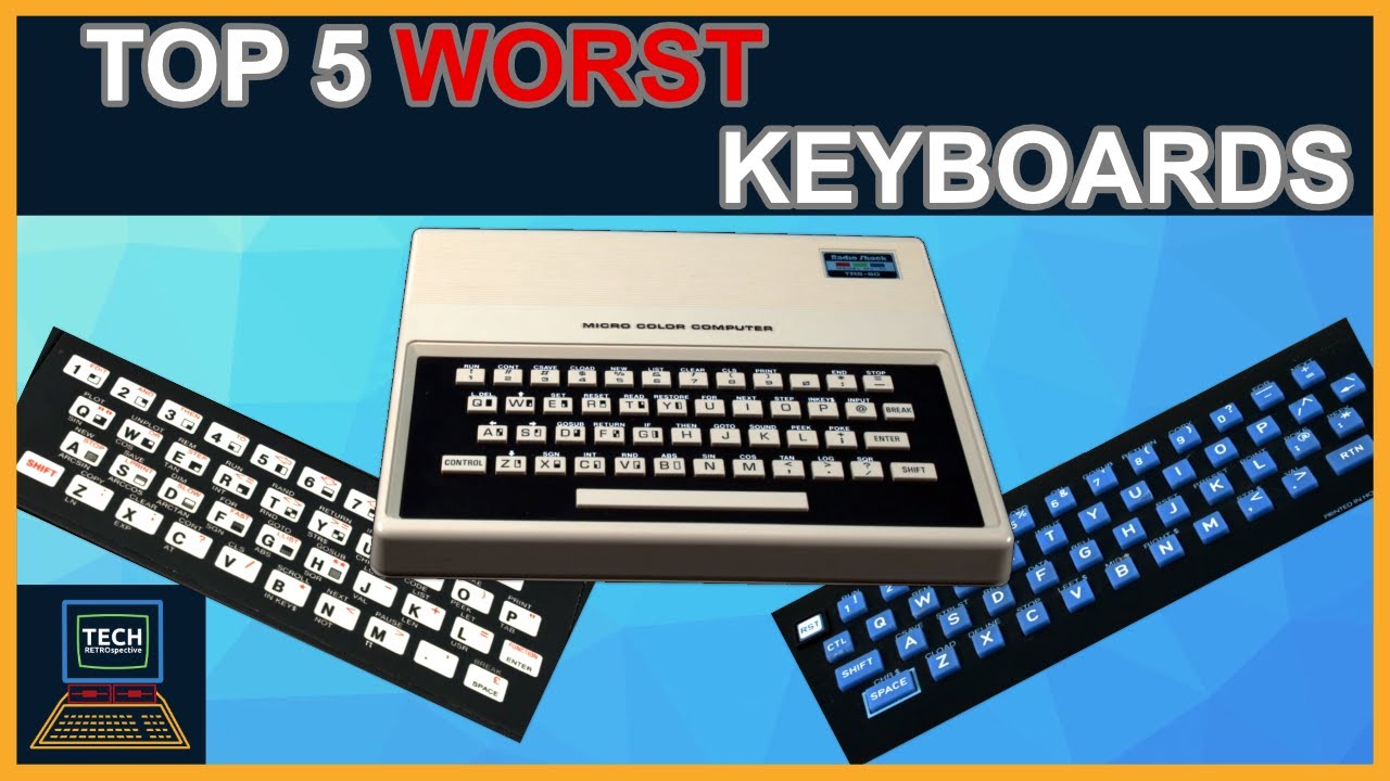 Top 5 WORST Keyboards in Our Collection - Tech Retrospective