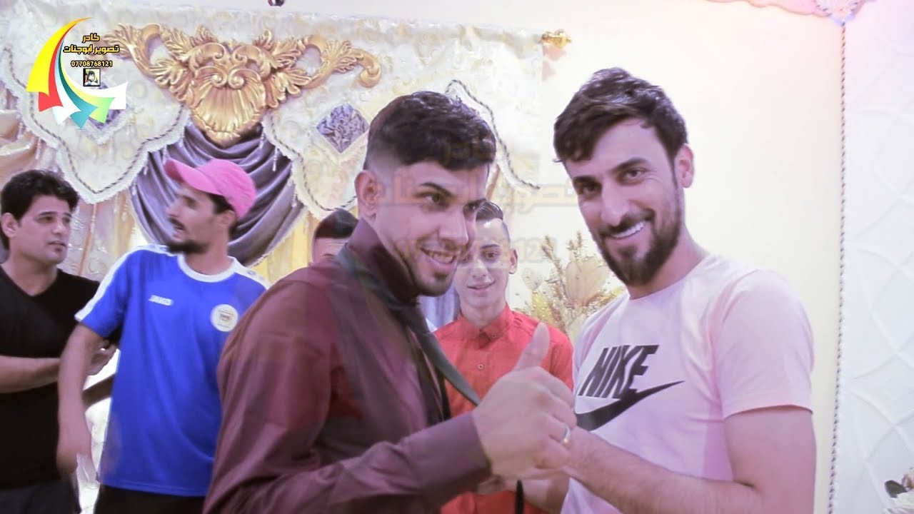 تعال شوف هاي ماصايرة // محمد الحلفي يلبس العريس قاط // وعلي روعة والغرفة تملخ بويااا