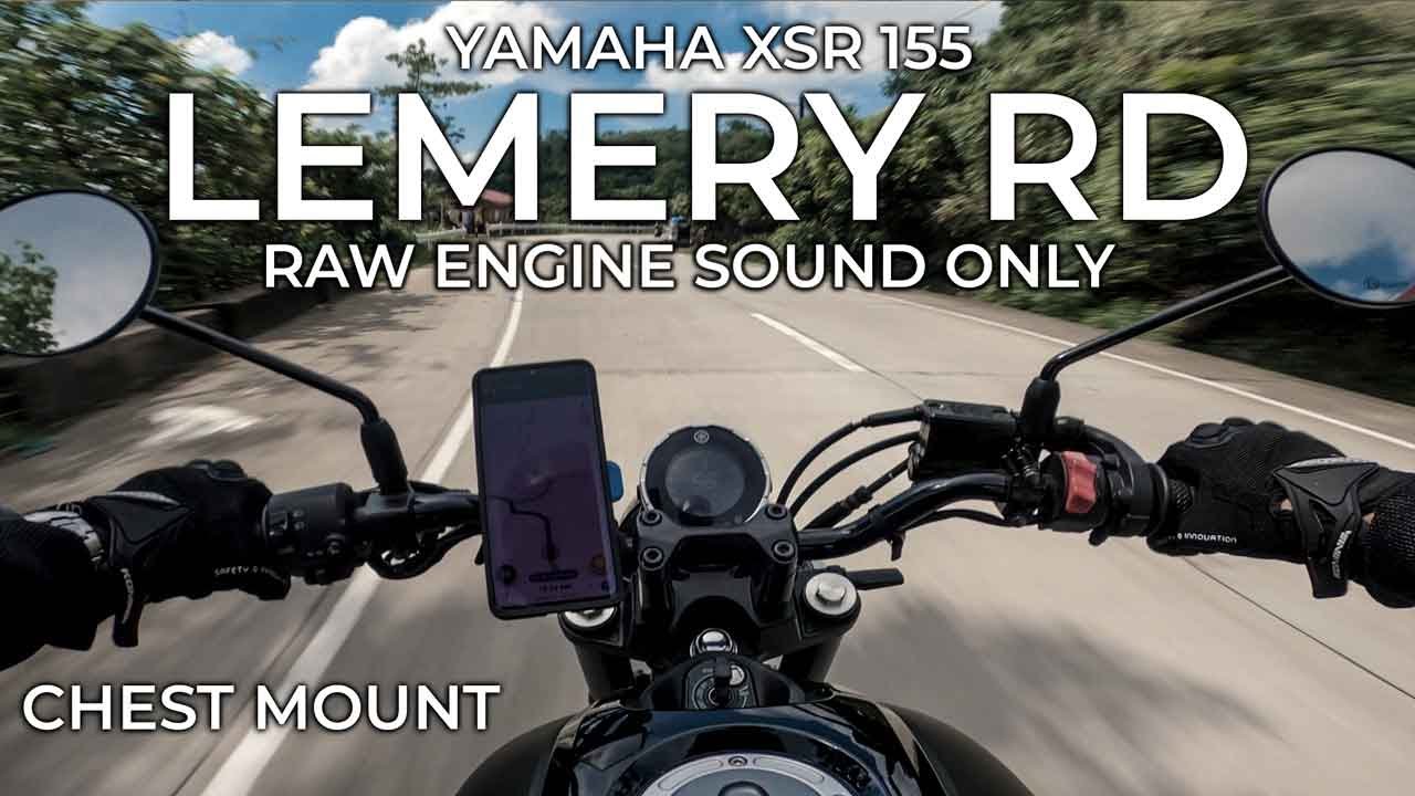 Yamaha XSR 155 | Lemery Twisties | 4K | Raw Onboard Engine Sound Only