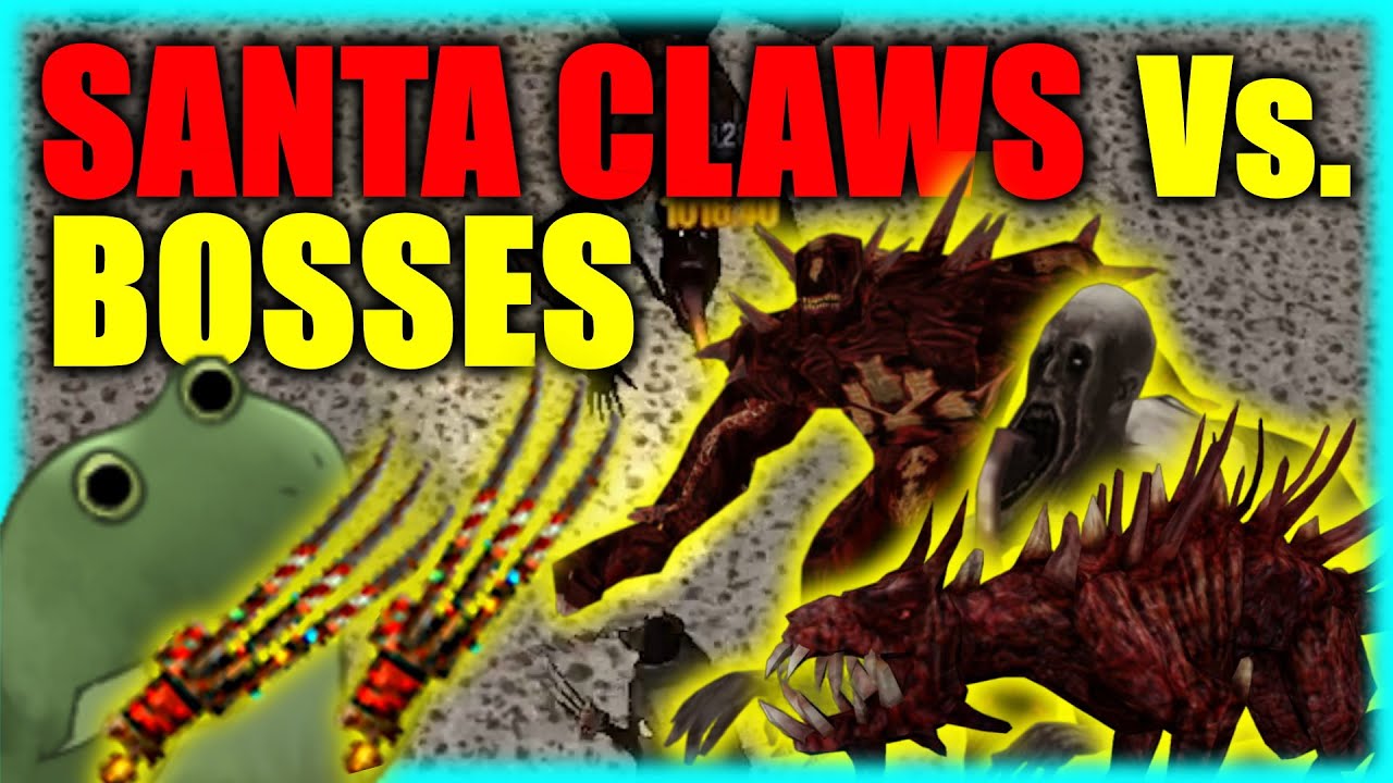 Dead Frontier - Santa Claws Vs. Special Bosses (Caroler, DH, VL, Behemoth, Raid, QRF) SOLO