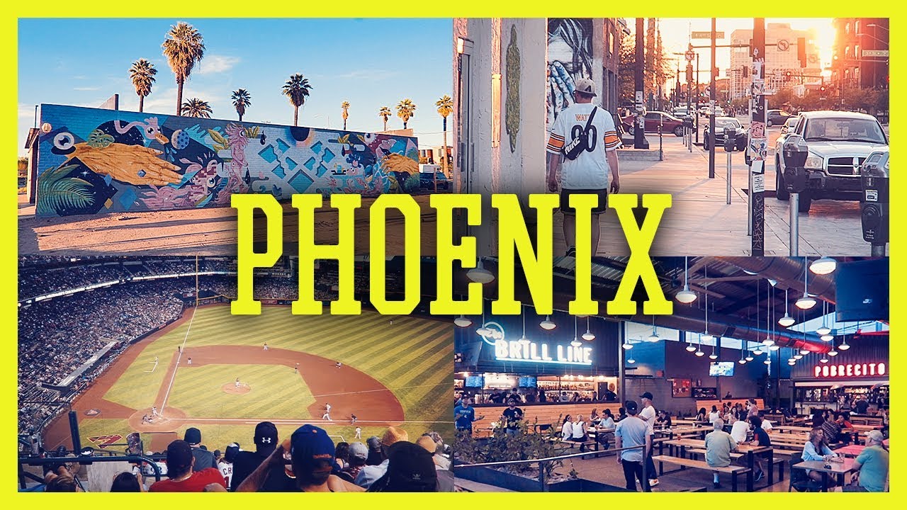 PHOENIX: Roosevelt Row & Arizona Diamondbacks vs Boston Red Sox | USA Roadtrip 2019 (deutsch)