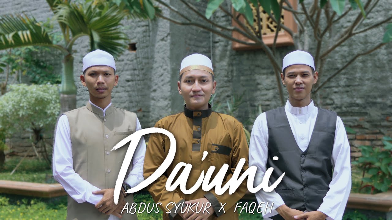 DA'UNI | Cover by Abdus Syukur | Lengkap Lirik Arab dan Arti