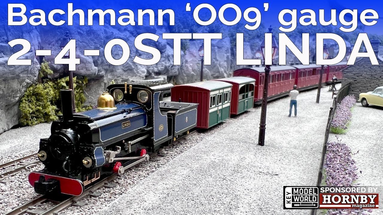 HM196: Bachmann Collector Club Midnight Blue Mainline Hunslet Linda for OO9 gauge