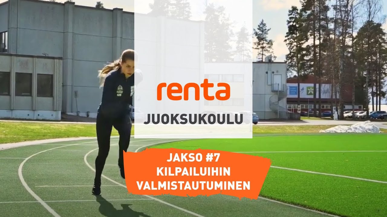 Valmistautuminen kilpailuihin kuten maraton ja puolimaraton | Rentan juoksukoulu - jakso #7