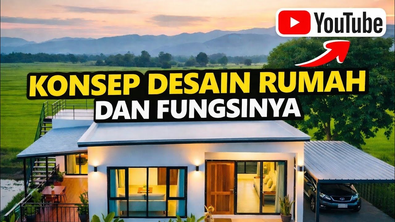IDE INSPIRASI DESAIN RUMAH MINIMALIS | KONSEP DESAIN RUMAH DAN FUNGSINYA