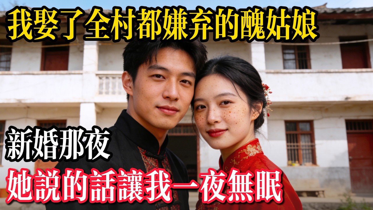 我娶了全村都嫌棄的醜姑娘，新婚那夜，她說的話讓我一夜無眠
