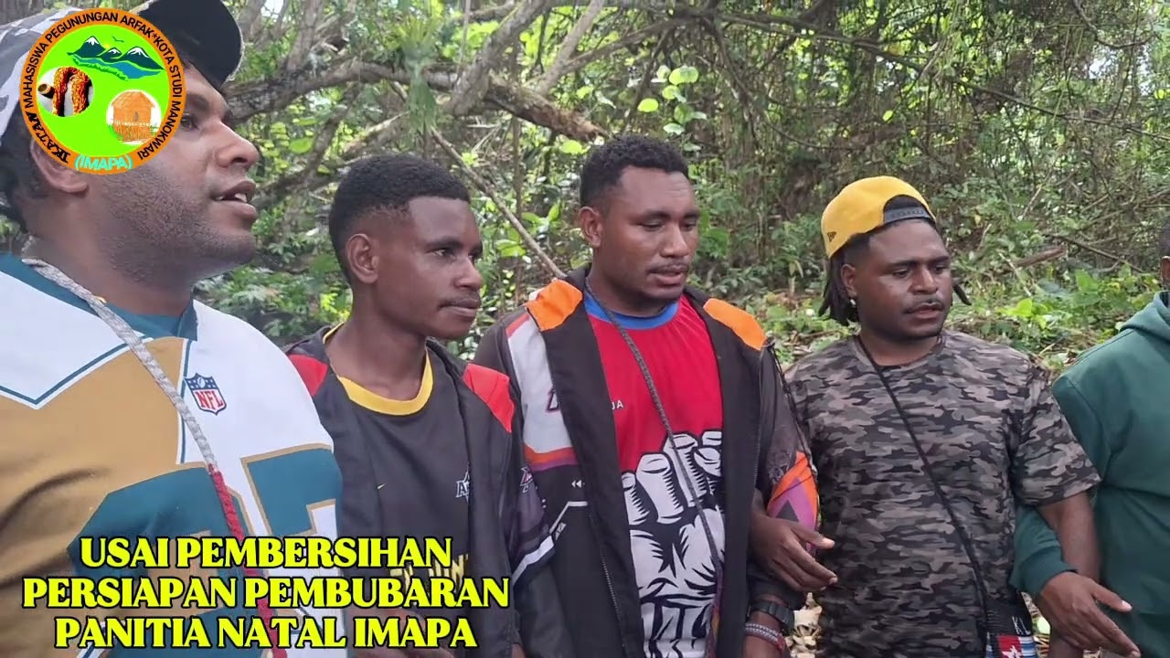 USAI PEMBERSIHAN LOKASI PERSIAPAN PEMBUBARAN PANITIA NATAL IMAPA