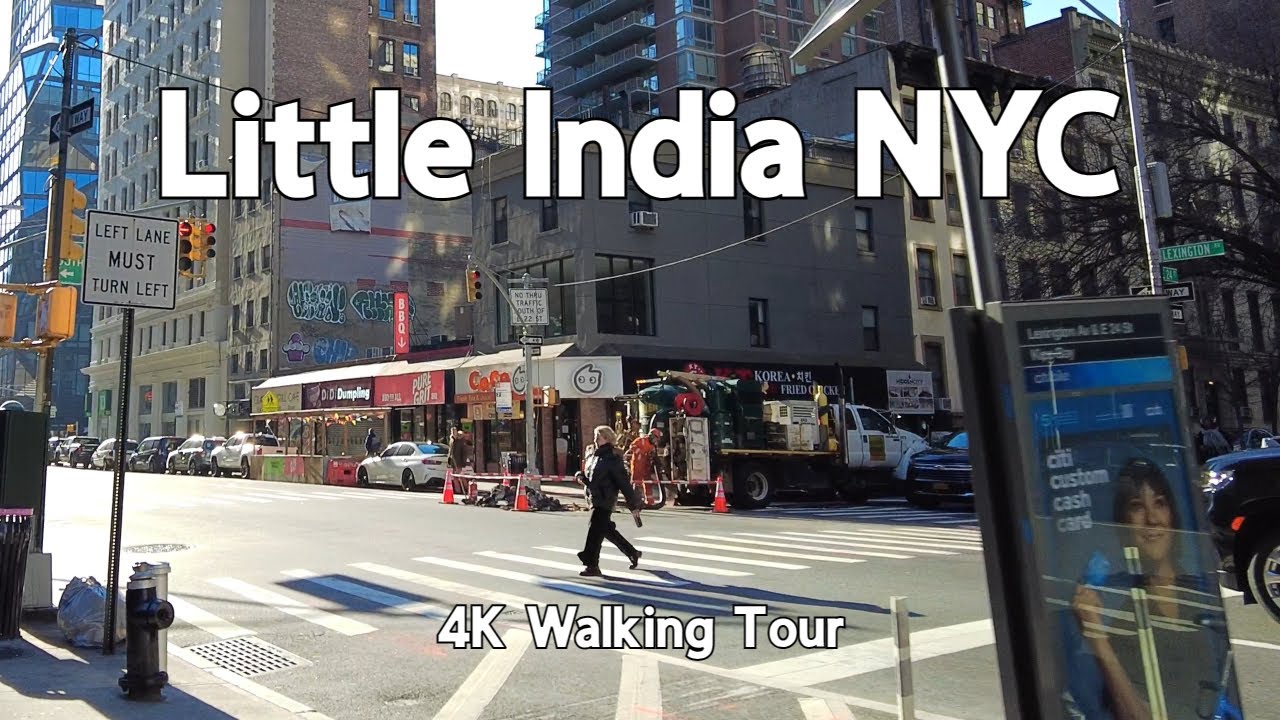 Little India in NYC | 4K Walking Tour