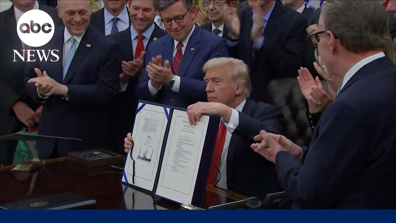 President Trump signs government funding bill into law