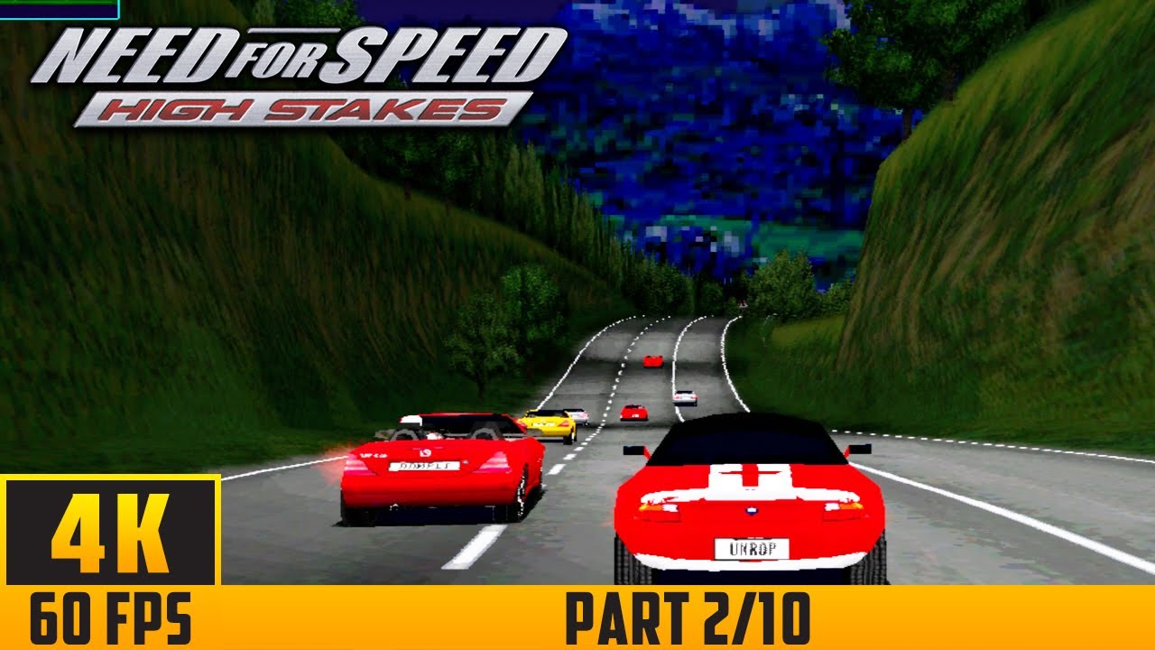 Need For Speed IV: High Stakes - Walkthrough Game - Part 2/10 (4K 60FPS) No Commentary