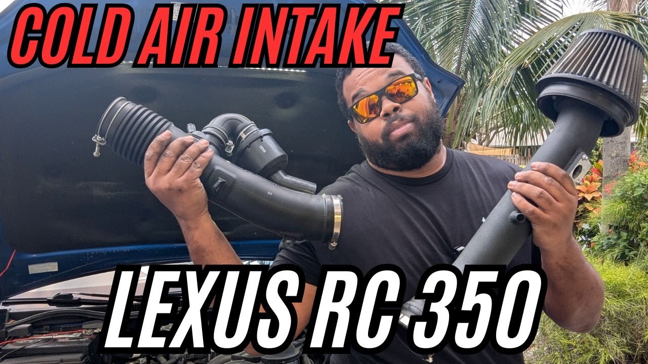 Takeda Cold Air Intake for Lexus RC 350 F-Sport!