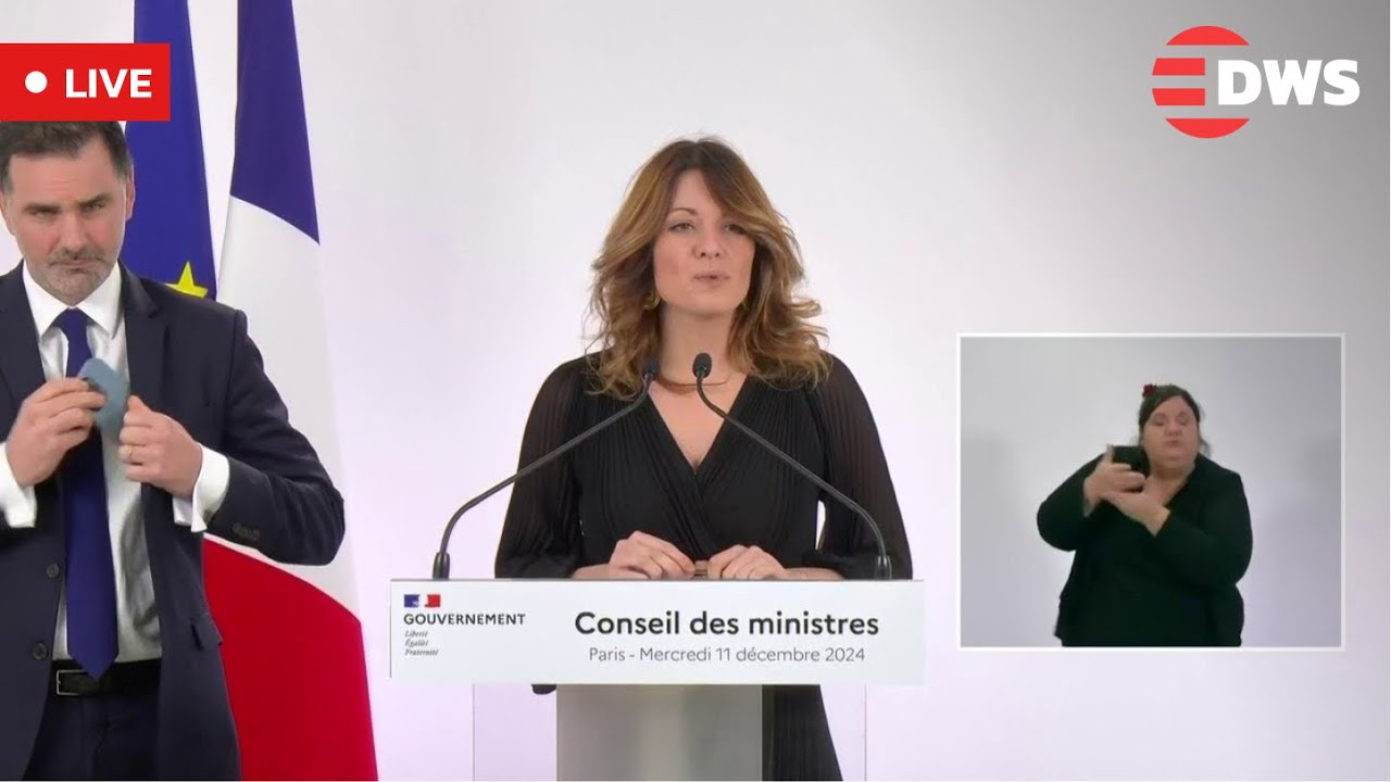 LIVE: French Government Cabinet Briefing | PM Lecornu & Spokesperson Maud Bregeon | AC15