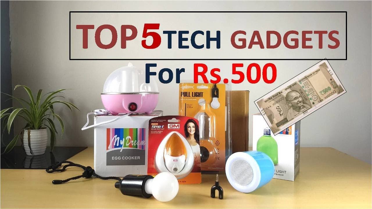 Top 5 Tech Under Rs 500 | Tech Gadgets and Accessories