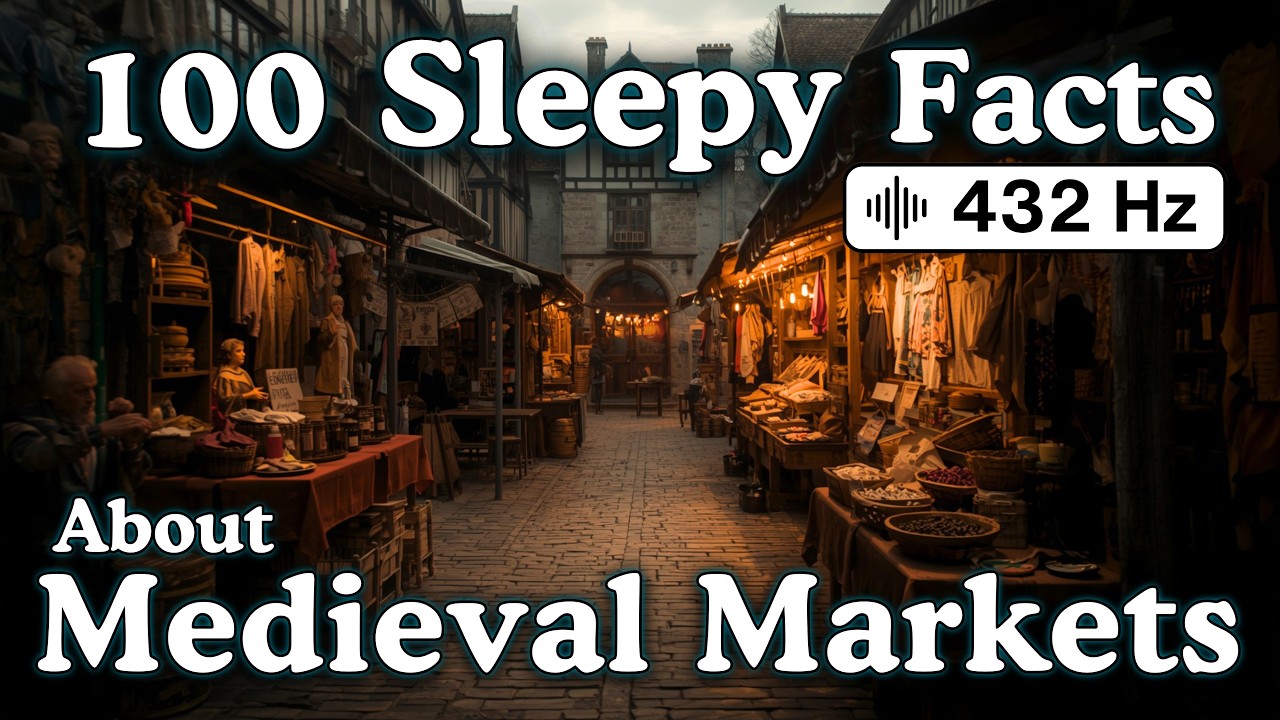 100 Sleepy Facts About Medieval Markets &mdash; Fall Asleep to History &mdash; No Adverts