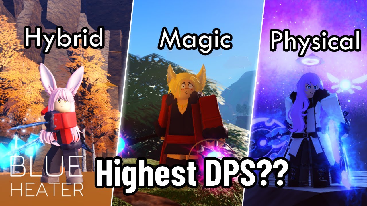 [OUTDATED] Hybrid vs Magic vs Physical, against Space Moth | Blue Heater 2