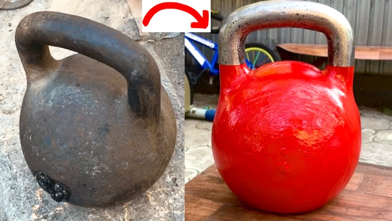 Restoration of an old kettlebell