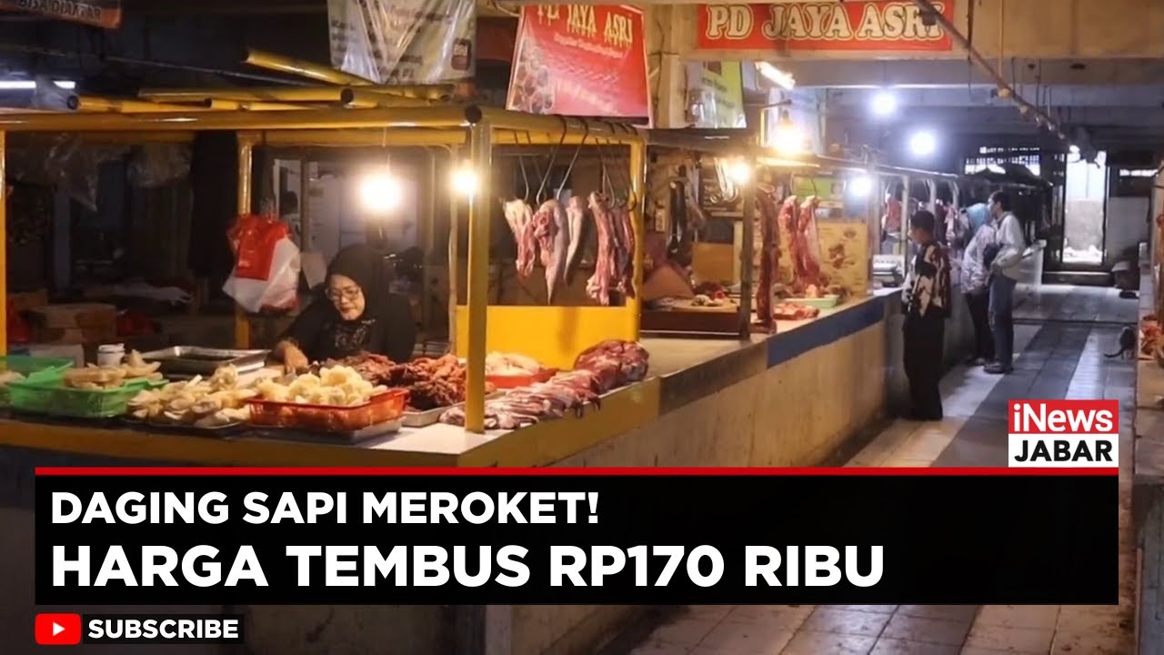 Jelang Ramadan, Harga Daging Sapi di Bandung Meroket hingga Rp170 Ribu per Kg | iNews Jabar