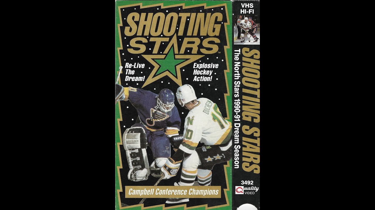 1990-1991 Minnesota North Stars Dream Season 'Shooting Stars'