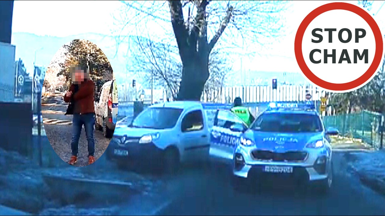 Zatrzymanie pijanego kierowcy w Bielsku-Białej #2145 Wasze Filmy