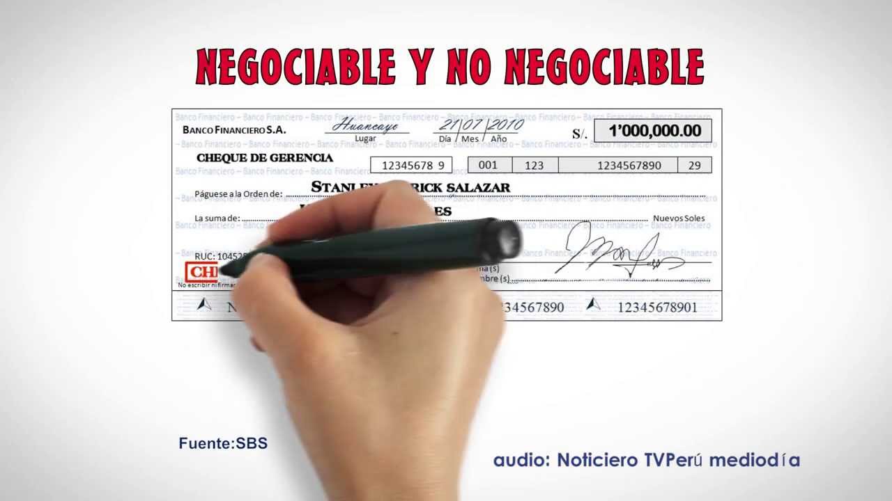 CHEQUE DE GERENCIA