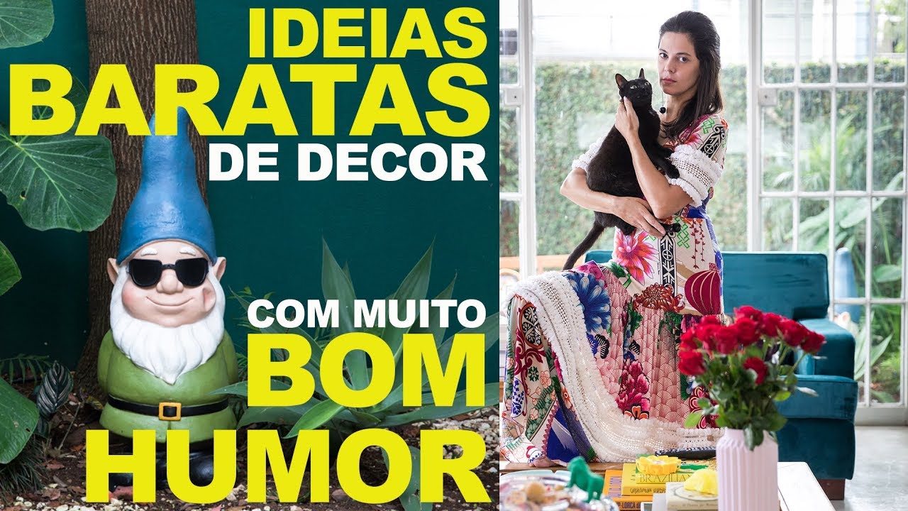 IDEIAS BARATAS PARA DECORAR A CASA COM DETALHES DE BOM HUMOR E MUITAS CORES