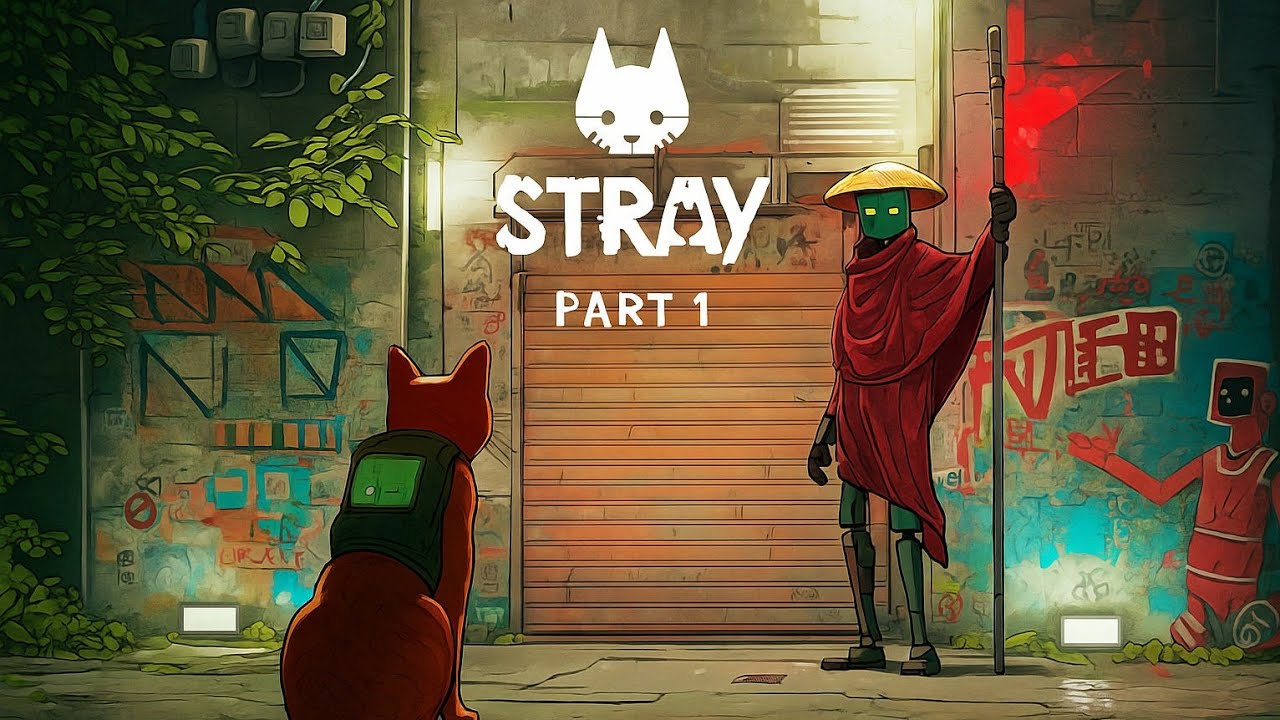 STRAY PS5 Gameplay Walkthrough Part 1 | Exploring Walled City 99 | Lost Cat Adventure Begins 🐾