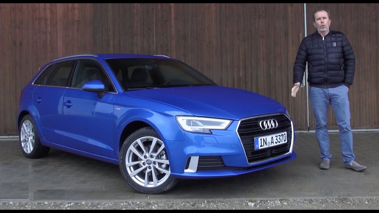 2016 Audi A3 Sportback (restylée) [ESSAI VIDEO] : un peu de forme, un peu de fond