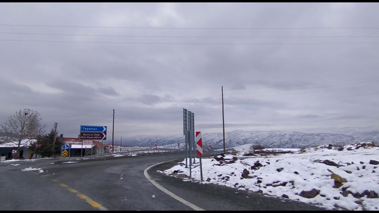 Malatya Doğanyol yolu türkülerle Doğanyol'a doğru gidiyoruz