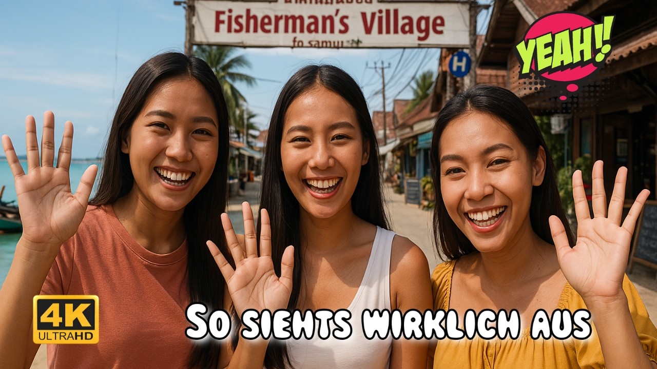 🏝️Fisherman’s Village Samui – schönster Ort der Insel ✨ oder nur was für Insta? 🌞