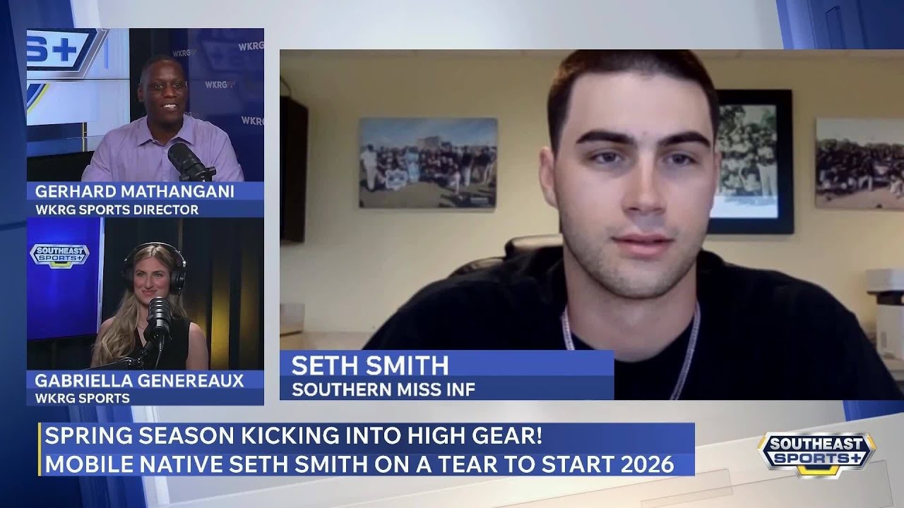 Southern Miss Infielder Seth Smith talks hot start to 2026, hailing from the Gulf Coast and more on