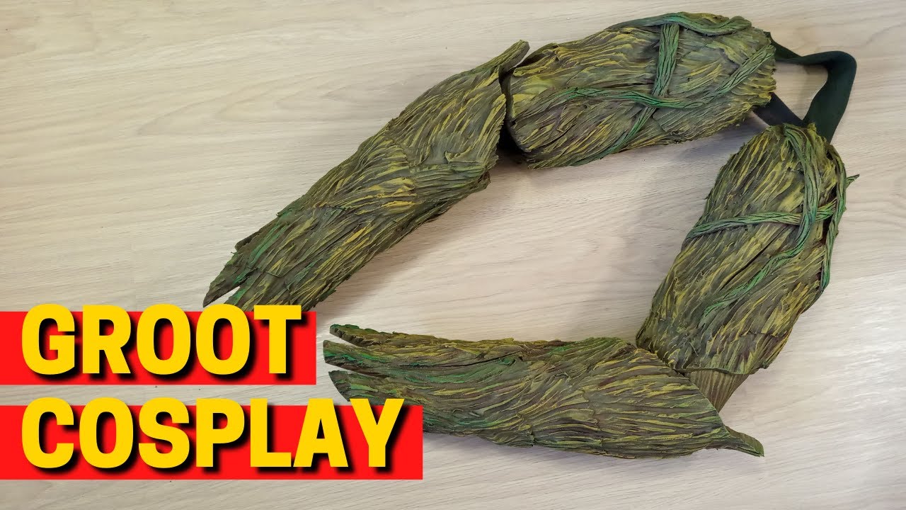 Cosplay Groot from Martin Mart. How to make a Groot. Как сделать руки Грута