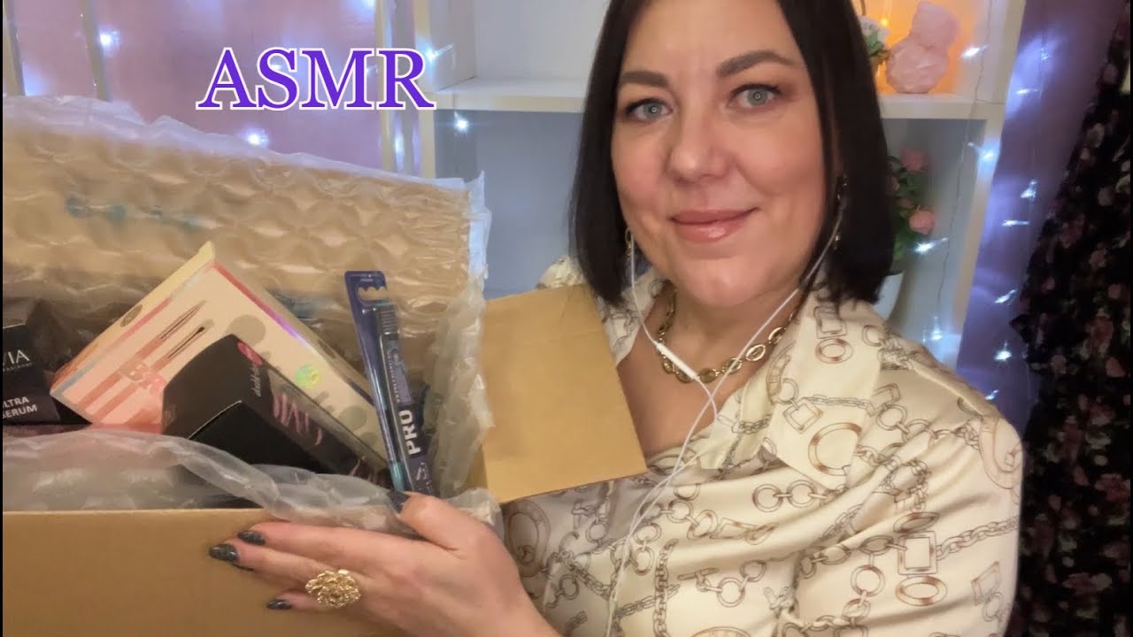 ASMR 1000% МУРАШКИ🛍️ПОКУПКИ RANDEWOO🎁ПОДАРОЧКИ НА 8 МАРТА/КИСТОЧКИ ТИХИЙ ГОЛОС И ШЁПОТ/МАРТ 2024