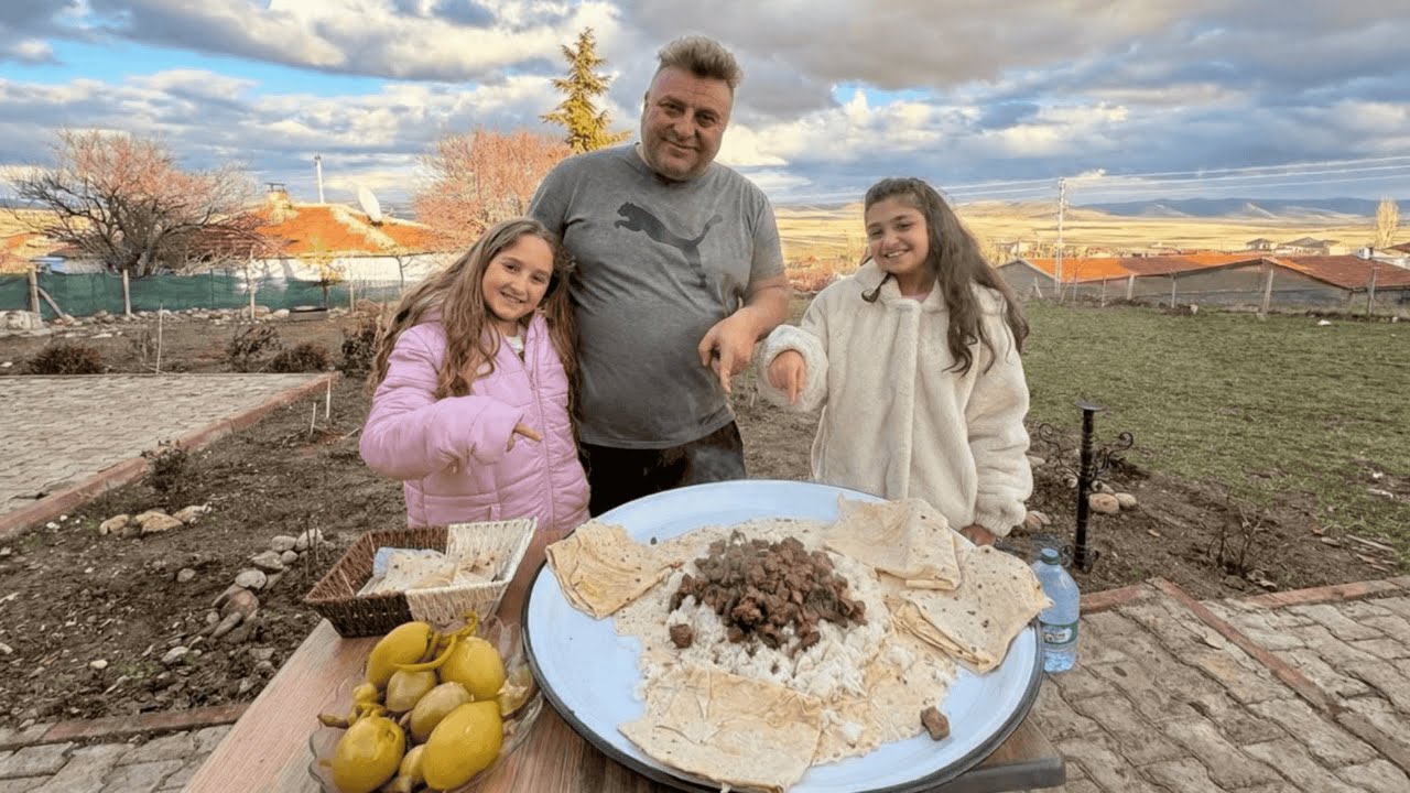 Мясной плов по-деревенски @KaranlıkZihinlerYoutube
