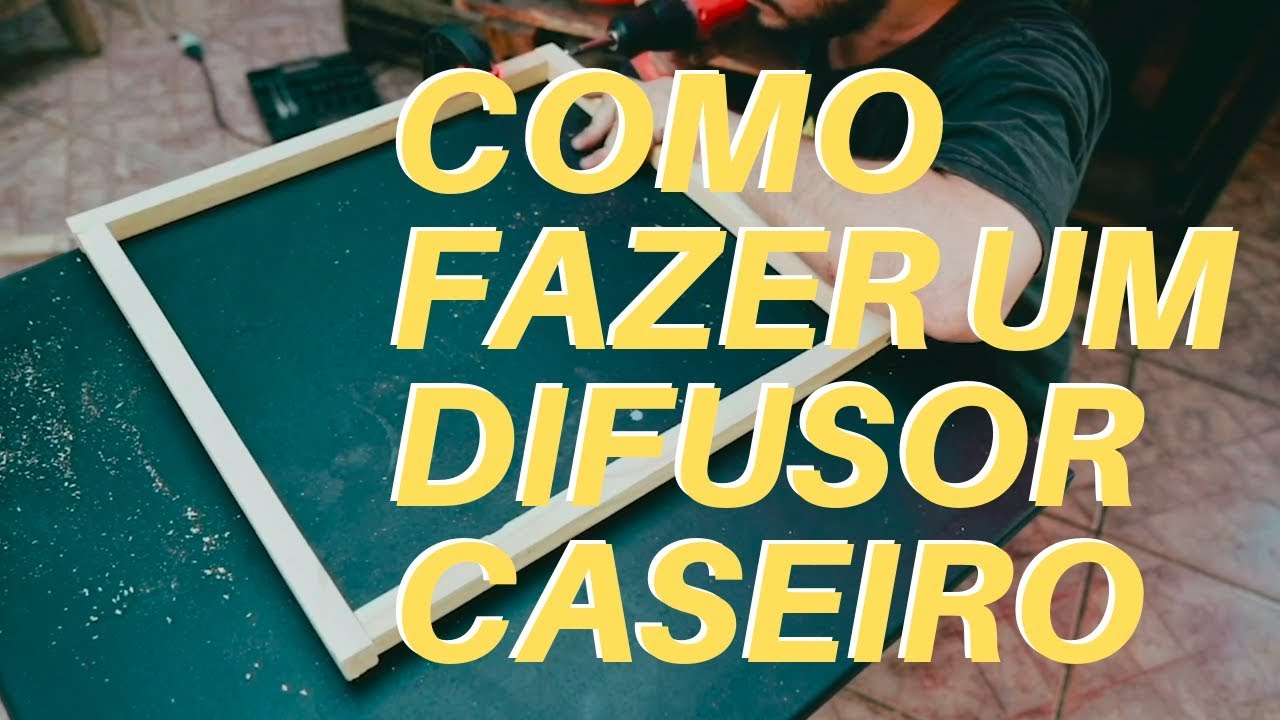 COMO SE FAZ UM DIFUSOR DE LUZ CASEIRO?