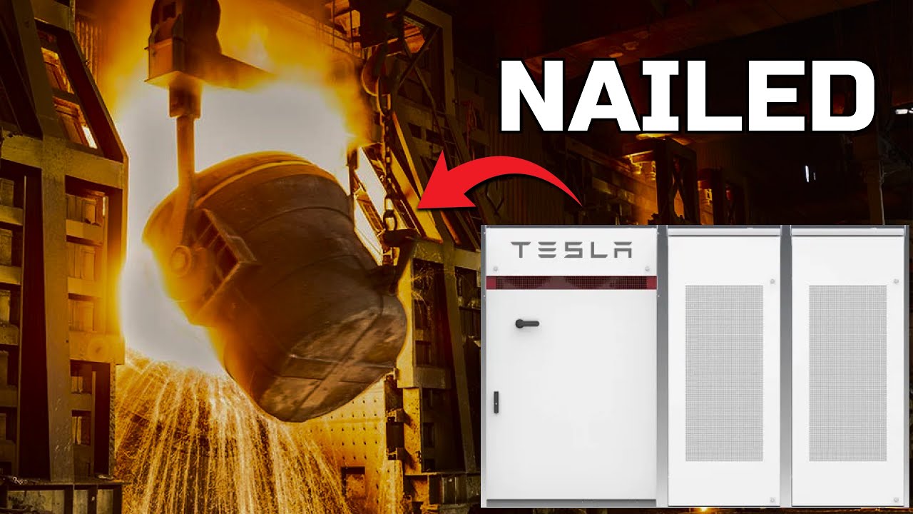 Как Tesla Megapack незаметно обеспечивает электроэнергией крупнейшие сталелитейные заводы Америки