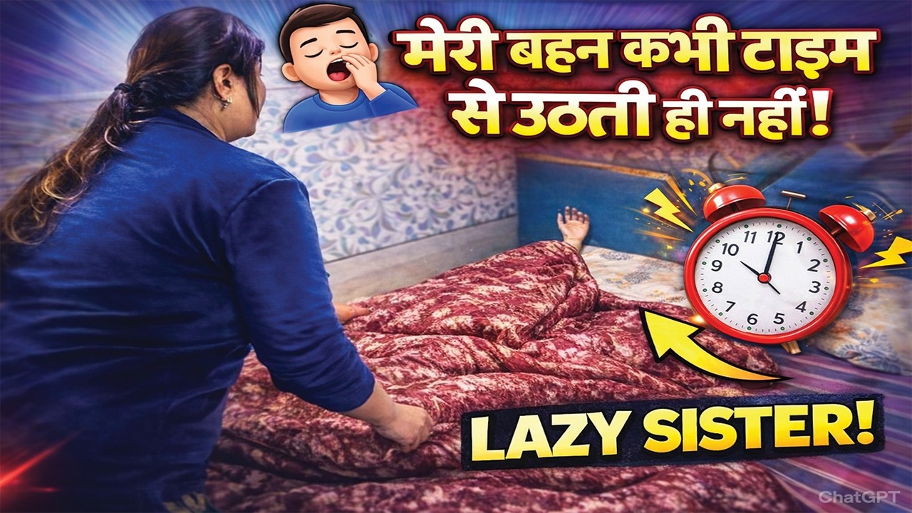 My Sister Never Wakes Up On Time! 😂 | Morning Drama Vlog