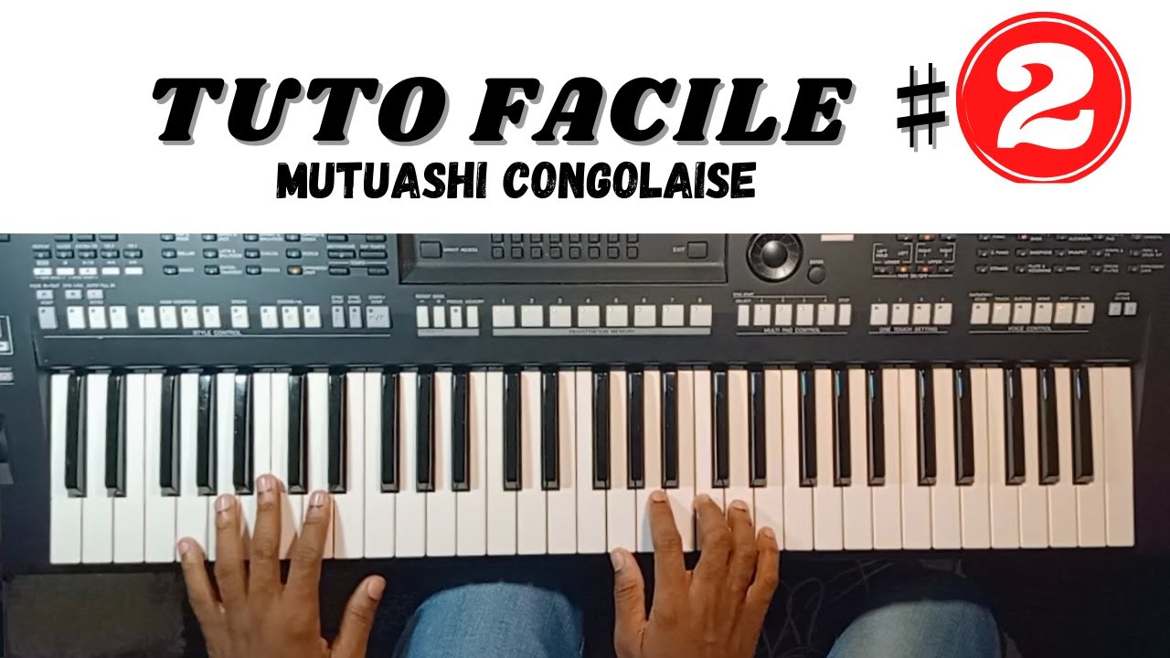 TUTO PIANO FACILE / EASY PIANO TUTO.🤩  Comment jouer Mutuashi BASSE+SOLO Congolais💪💪💪💪