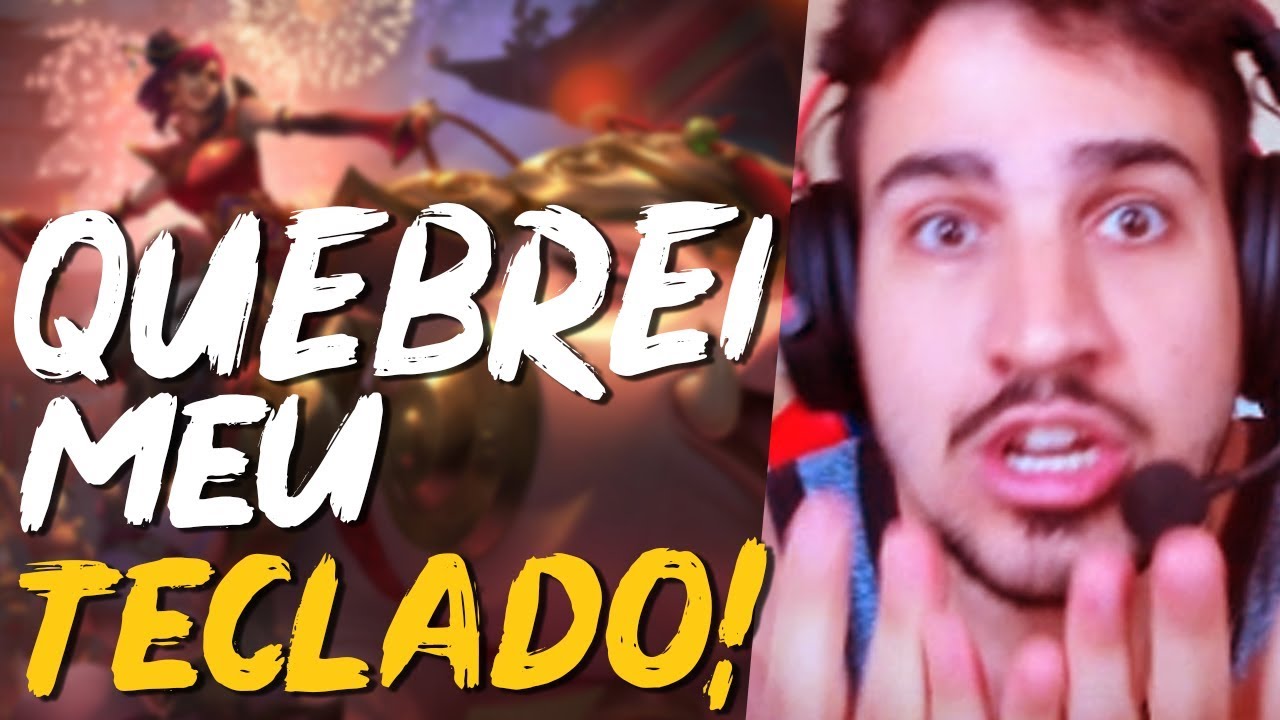 O MAIOR RAGE QUE EU JÁ DEI NO LOL! EU NÃO ACREDITO NISSO...