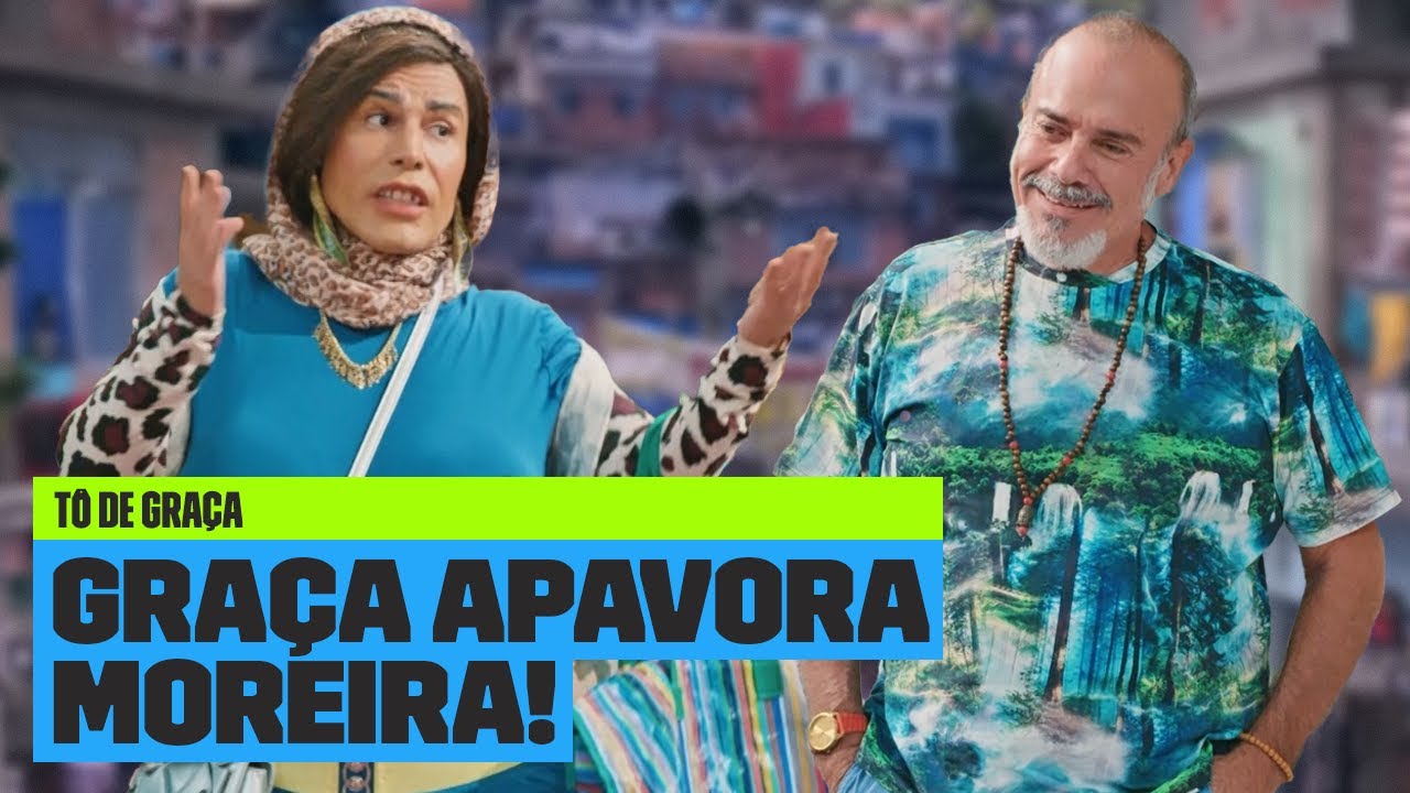 Os MAIORES APAVOROS da Gra&ccedil;a no Moreira! 🗣️ | T&ocirc; de Gra&ccedil;a | Temporada 7 | Multishow
