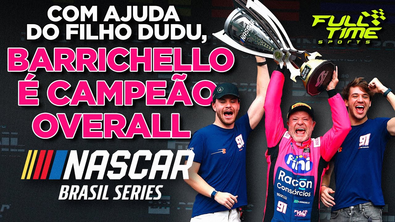 RUBENS BARRICHELLO É CAMPEÃO OVERALL DA NASCAR BRASIL EM INTERLAGOS!