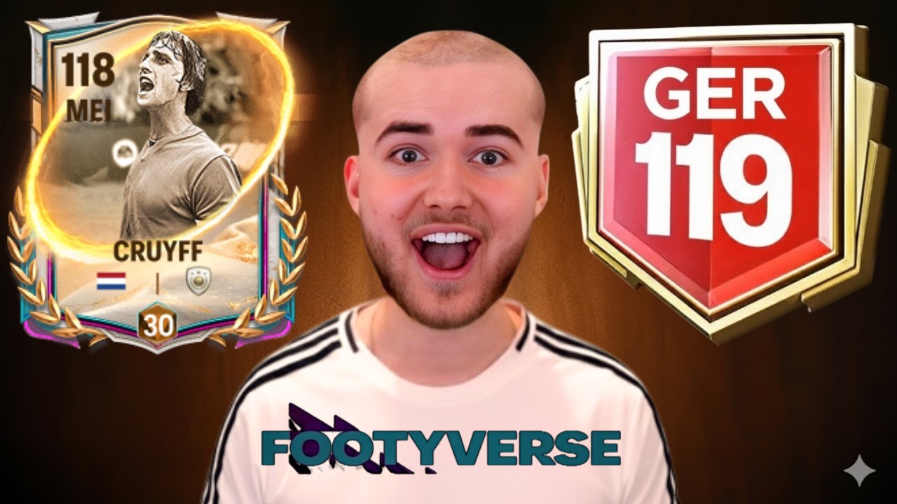 FUI o PRIMEIRO a PEGAR o CRUYFF 113 do NOVO EVENTO no FC MOBILE
