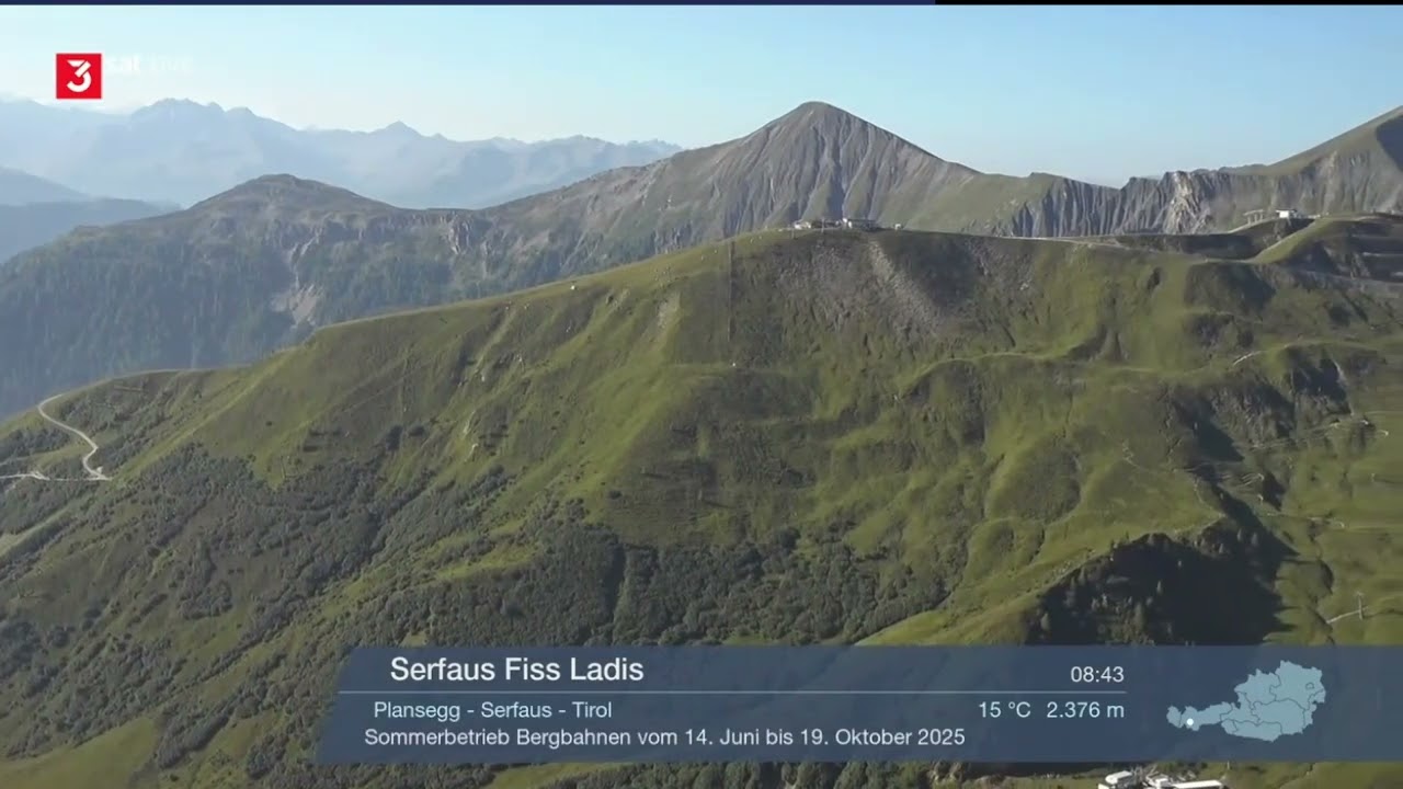 Alpenpanorama 11.08.2025 (majesteettiset Alpit kesän aamuauringossa, ZDF yhteislähetys).