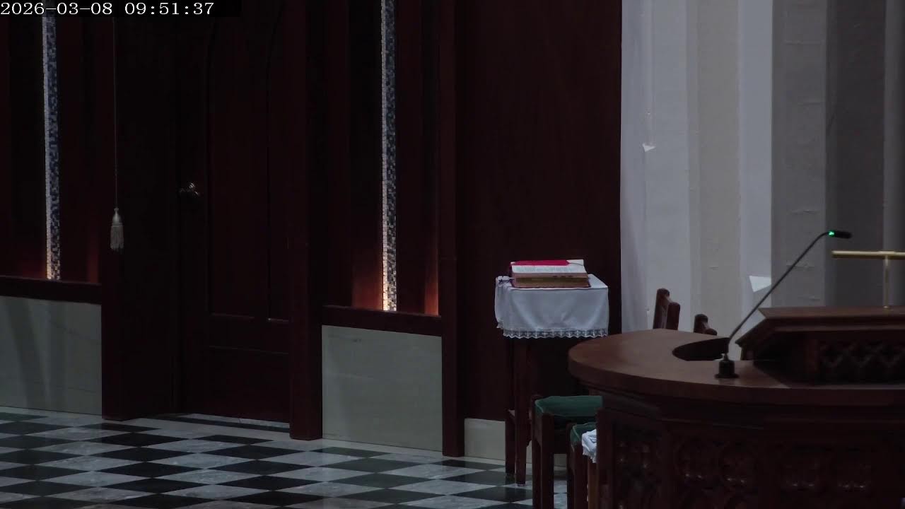 Воскресная месса в соборе Святого Августина - 8 марта 2026 г., 10:00 утра.