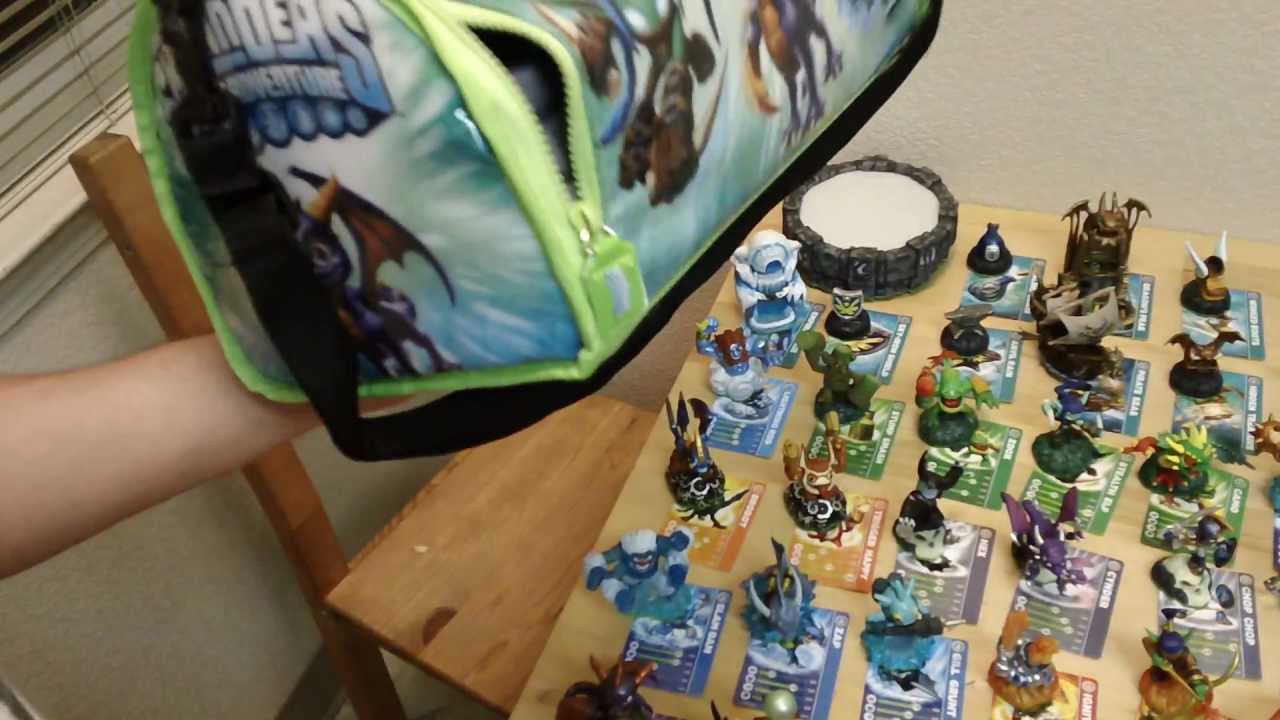 Complete Skylander Set and Adventure Case