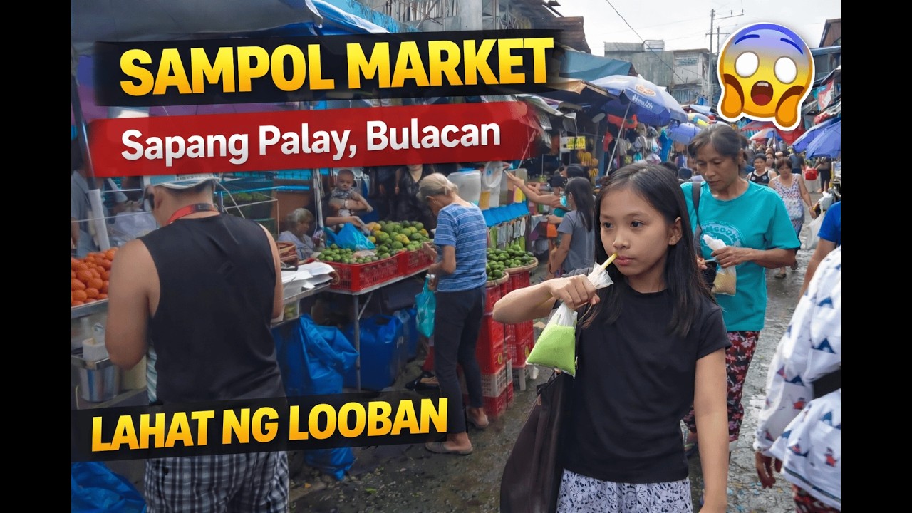 Sampol Market Sapang Palay SJDM Bulacan Complete Tour