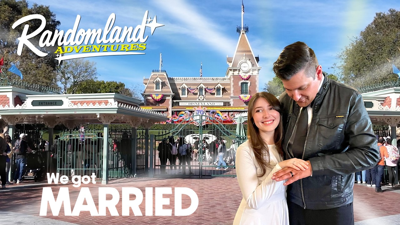 We got Married - Disneyland walk and reflections
