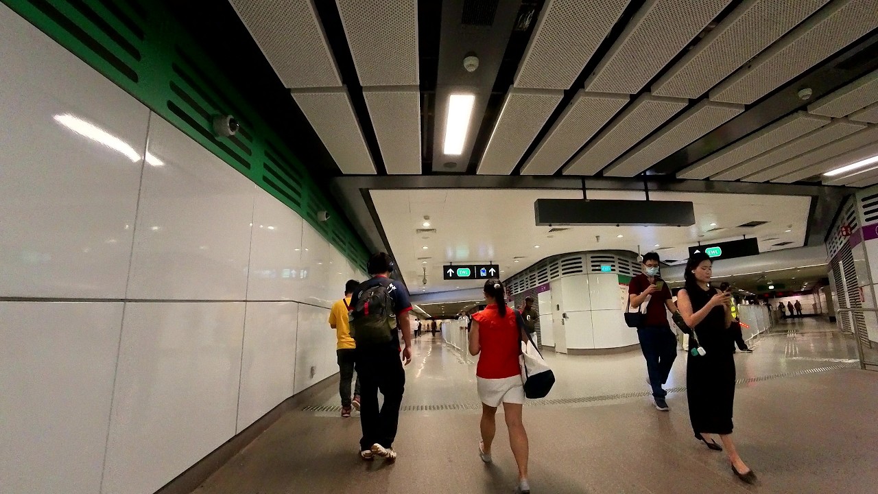 Outram Park MRT Station | Paid transfer link walk from NEL Platforms to EWL Platforms