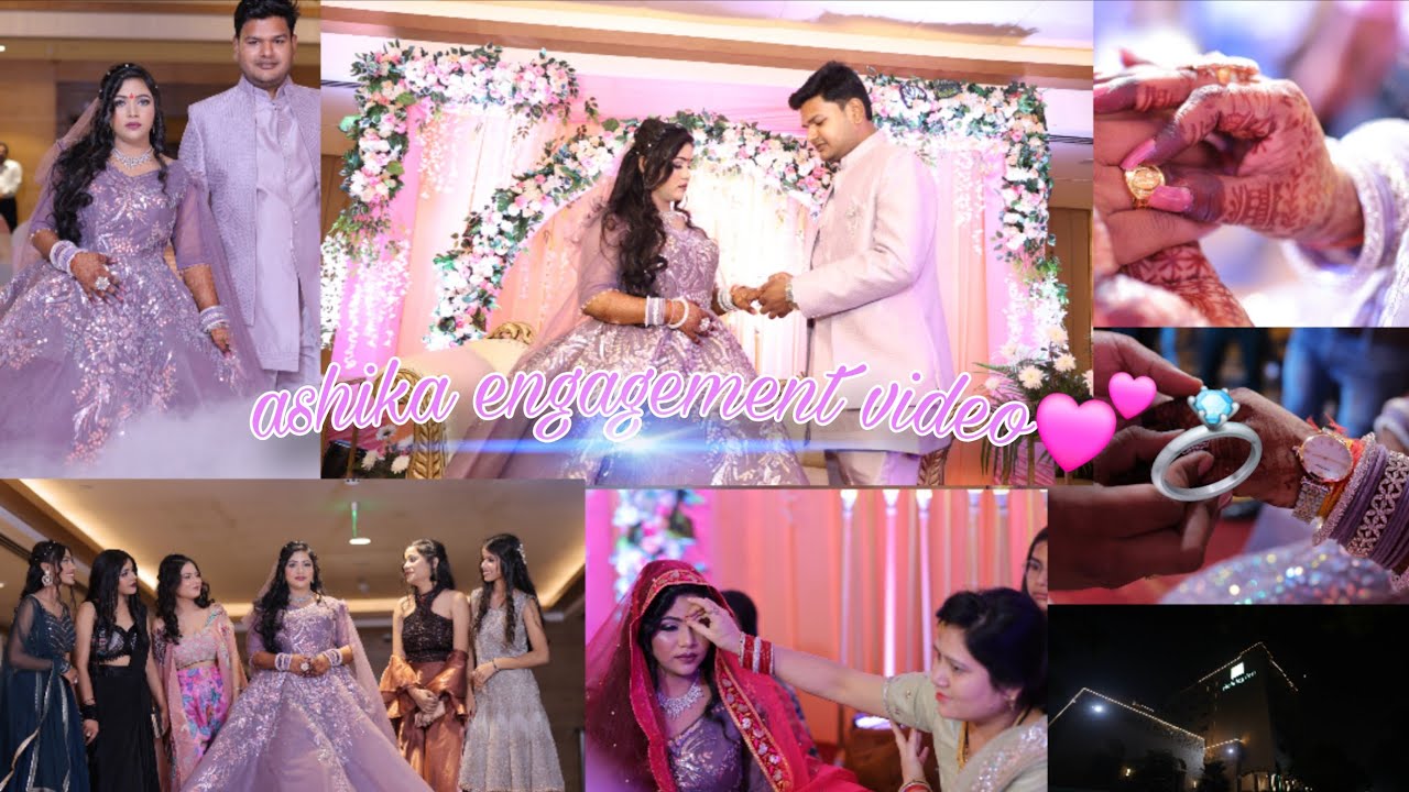 Engagement full video 💍❤️part 1|| karishma & ashish || ring ceremony || agra wedding #engagement 