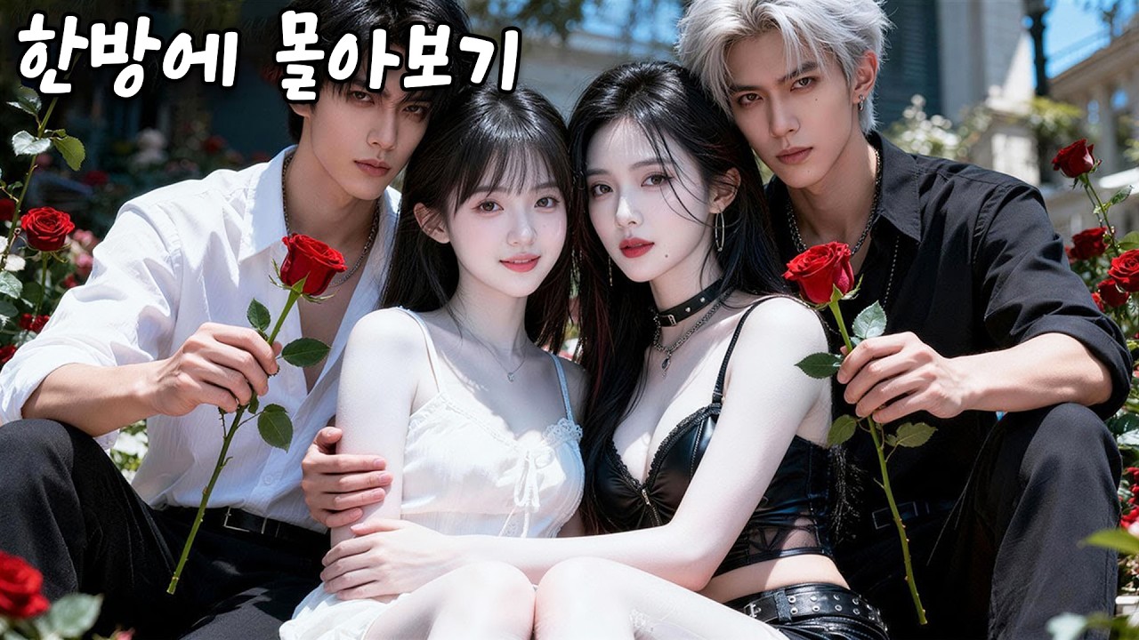 그녀와 절친은 쌍둥이 CEO와 결혼, 도망치려다 그들의 사랑과 애정에 갇힌다