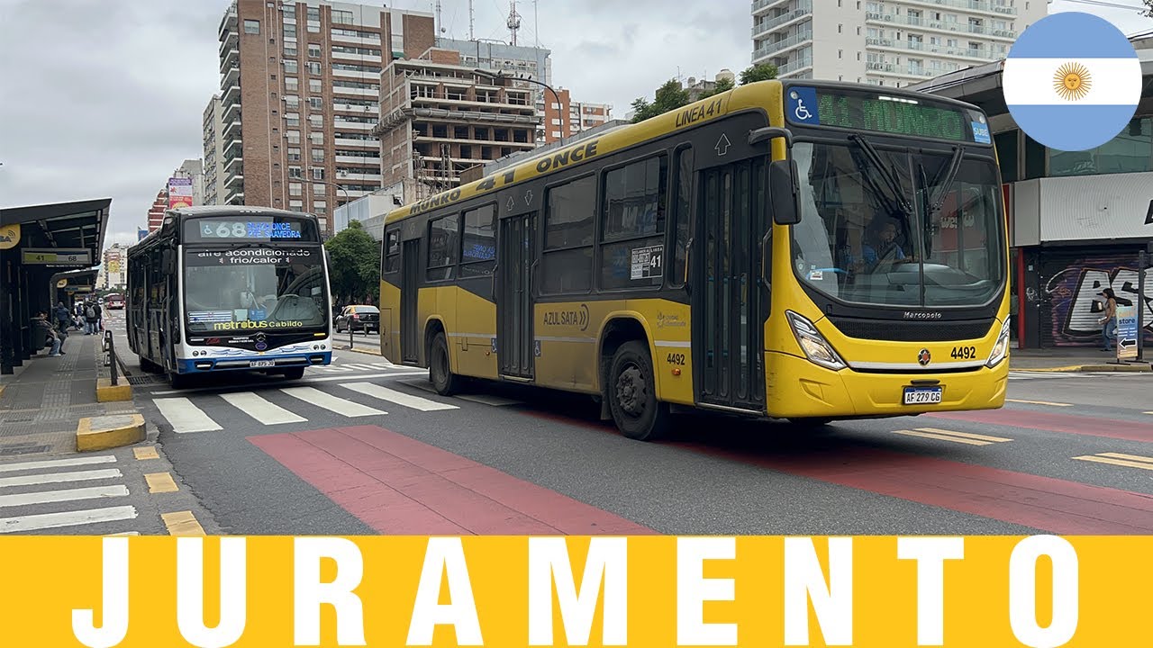 Movimiento de Buses (Colectivos) en Juramento